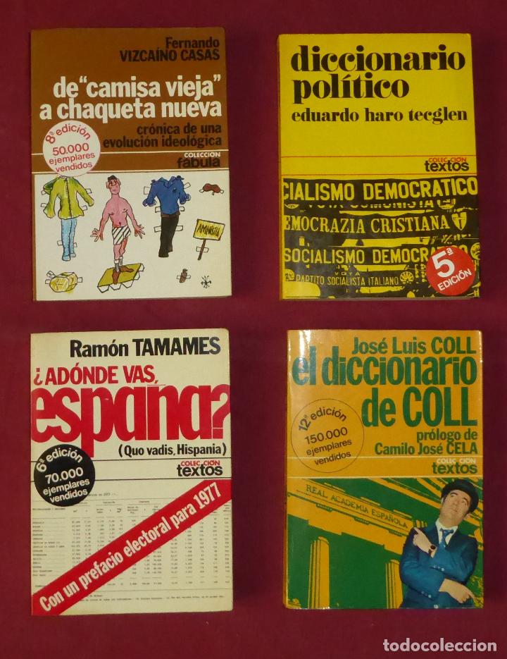 Libros: 4 LIBROS POLITICA TRANSICION ESPA&Ntilde;OLA - Foto 2