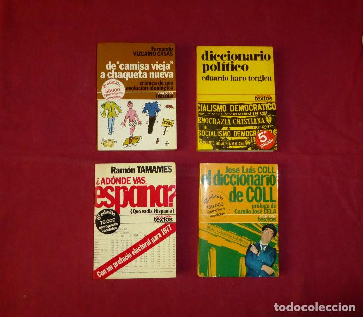 Libros: 4 LIBROS POLITICA TRANSICION ESPA&Ntilde;OLA - Foto 1