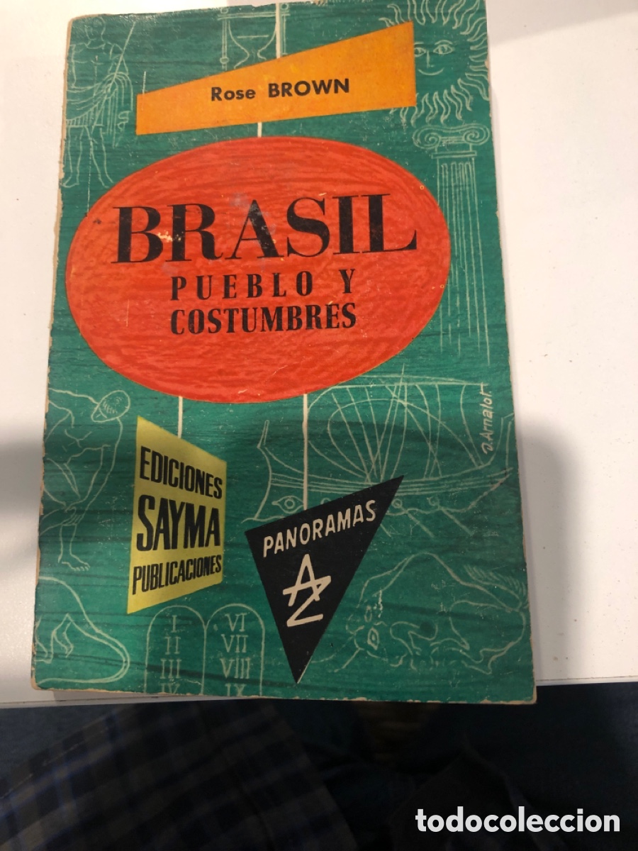 Libros: Brasil. Pueblo y costumbres. Rose Brown - Foto 1