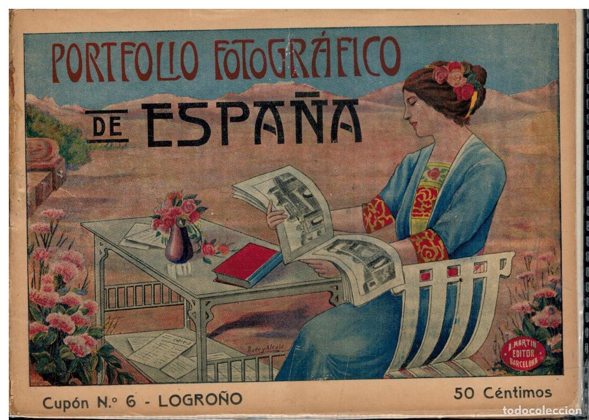 Libri di seconda mano: PORTFOLIO FOTOGR&Aacute;FICO DE ESPA&Ntilde;A. N&ordm; 6. LOGRO&Ntilde;O.