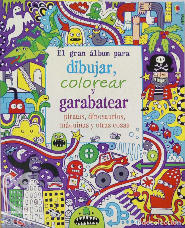 Libros: El gran &aacute;lbum para dibujar, colorear y garabatear - James Maclaine