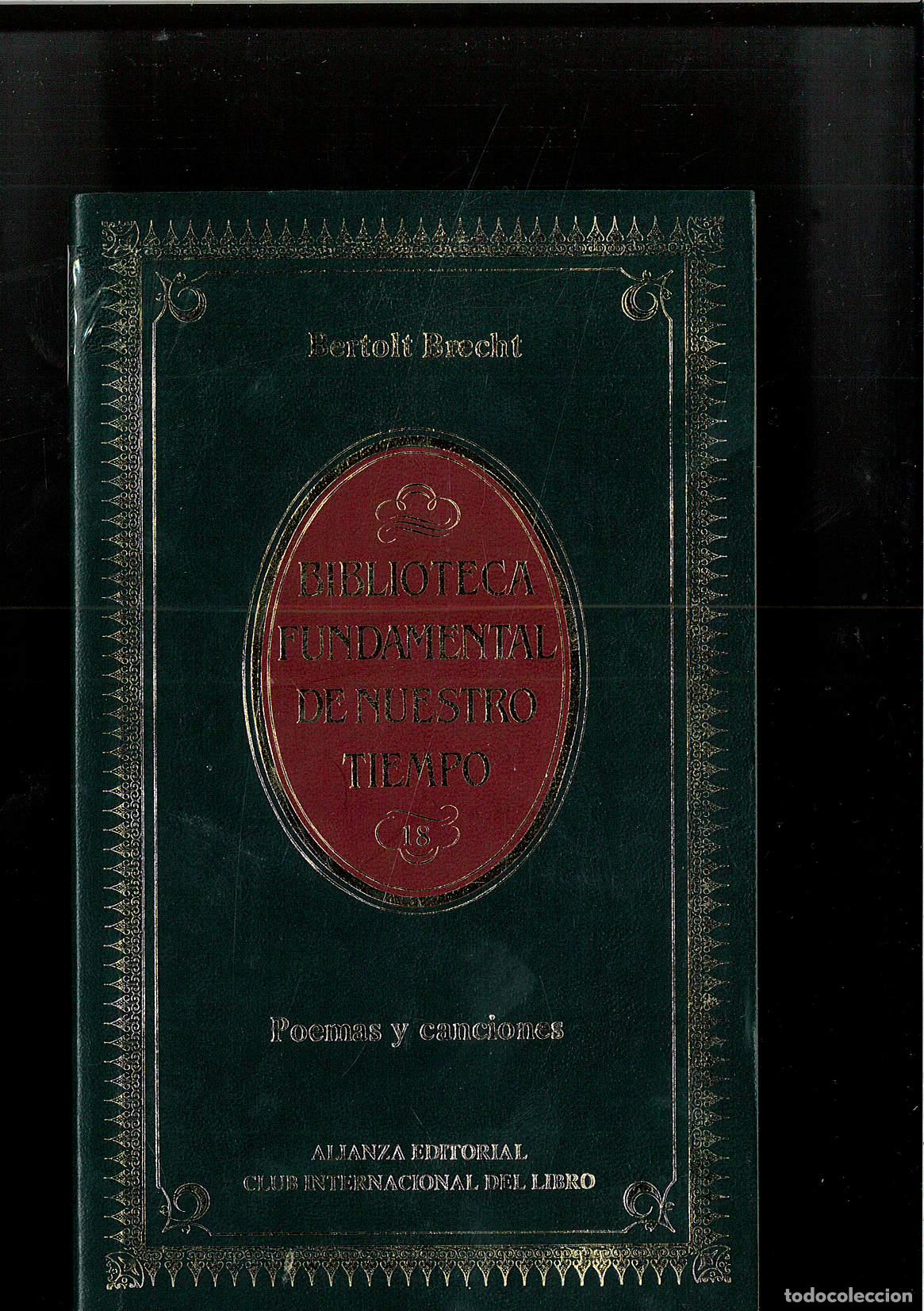 Libros: Poemas Y Canciones - Brecht Bertolt - Foto 1