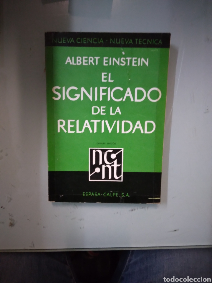 Libros: Albert Einstein, El significado de la relatividad,Espasa - Foto 1
