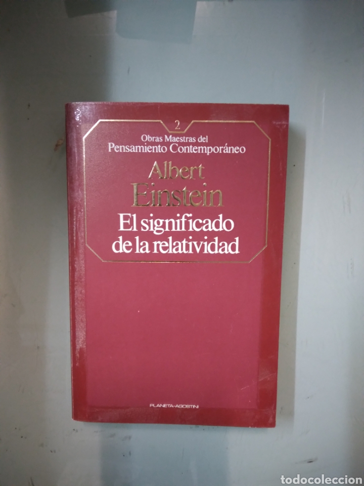 Libros: Albert Einstein, El significado de la relatividad, Agostini - Foto 1