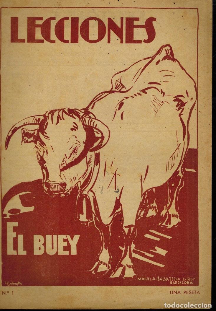 Libros: LECCIONES N&ordm; 1 - EL BUEY - Foto 1