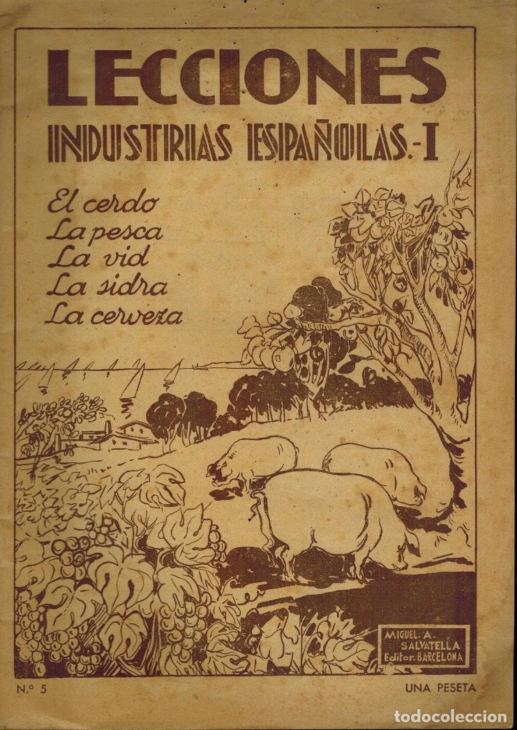 Libros: LECCIONES N&ordm; 5 - INDUSTRIAS ESPA&Ntilde;OLAS I - Foto 1