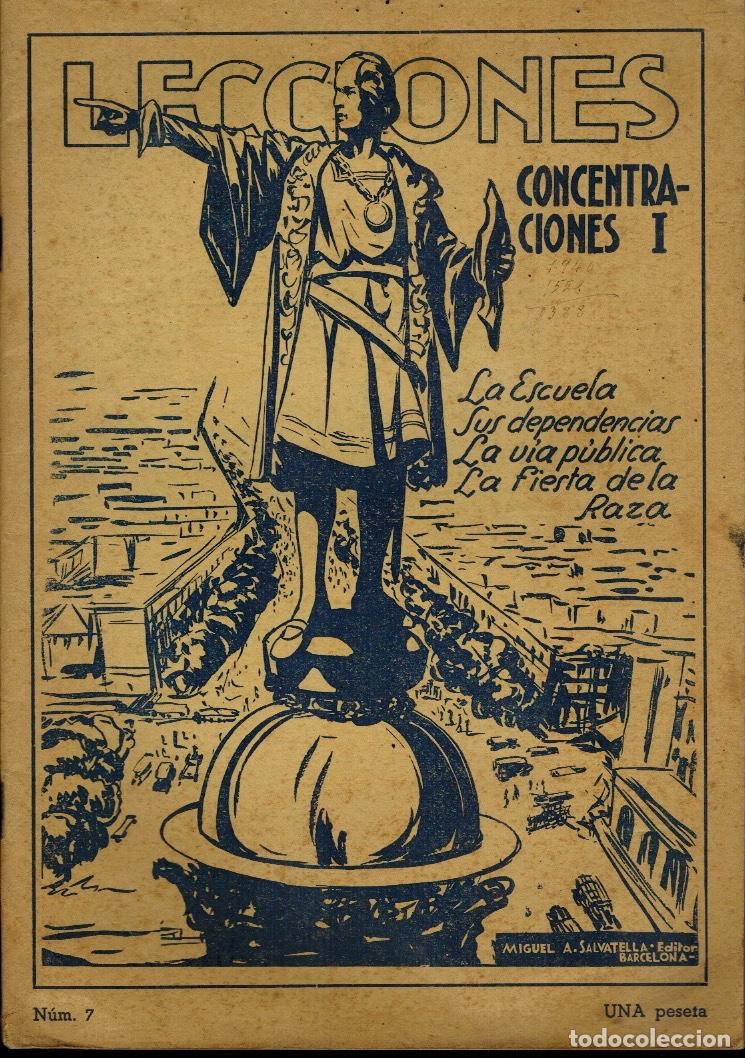 Libros: LECCIONES N&ordm; 7 - CONCENTRACIONES I - Foto 1