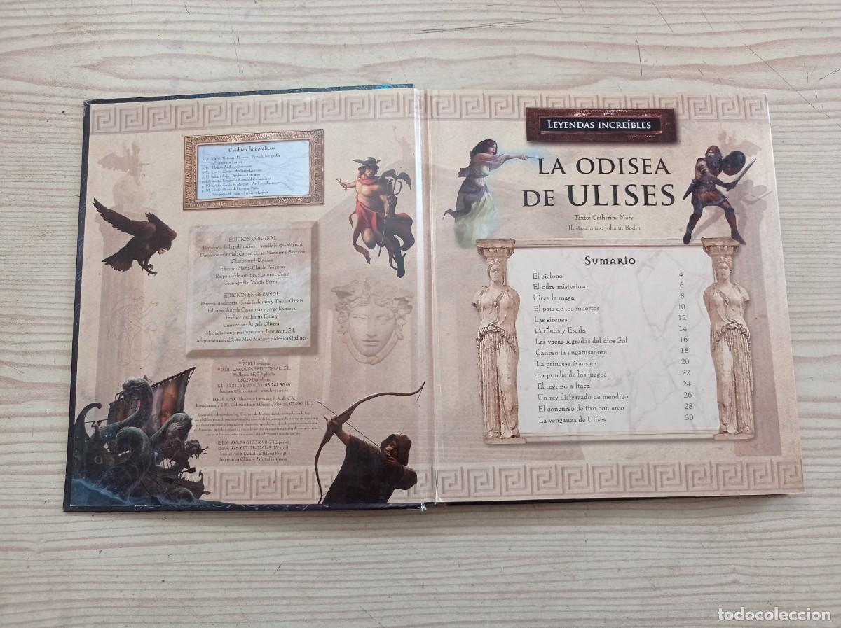Libros: Leyendas Increibles - La Odisea De Ulises - 2011 - VOX - Foto 2