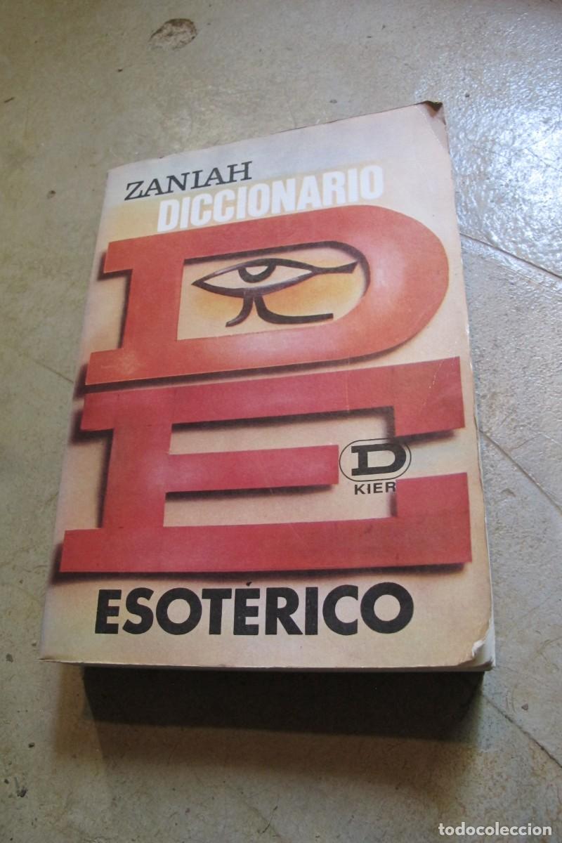 Livres: DICCIONARIO ESOTERICO. ZANIAH