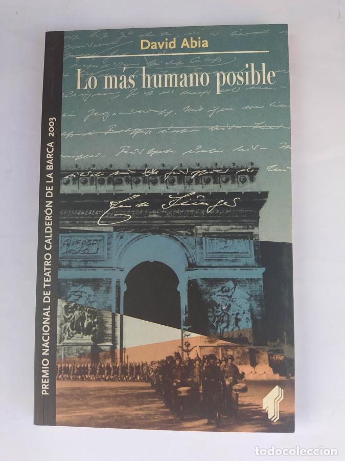 Libros: Lo m&aacute;s humano posible. - David Abia. TDK741B - Foto 1