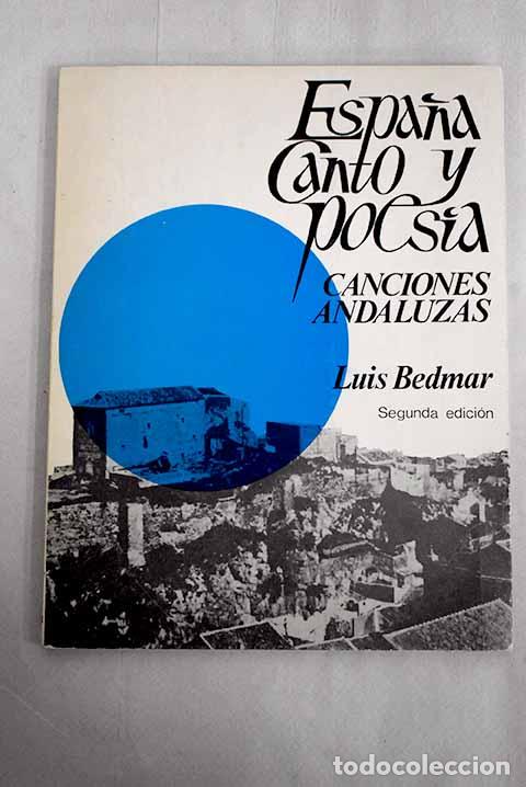 Libros: Canciones andaluzas.- Bedmar, Luis - Foto 1