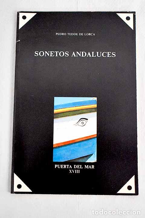 Libros: Sonetos andaluces.- Tedde de Lorca, Pedro - Foto 1