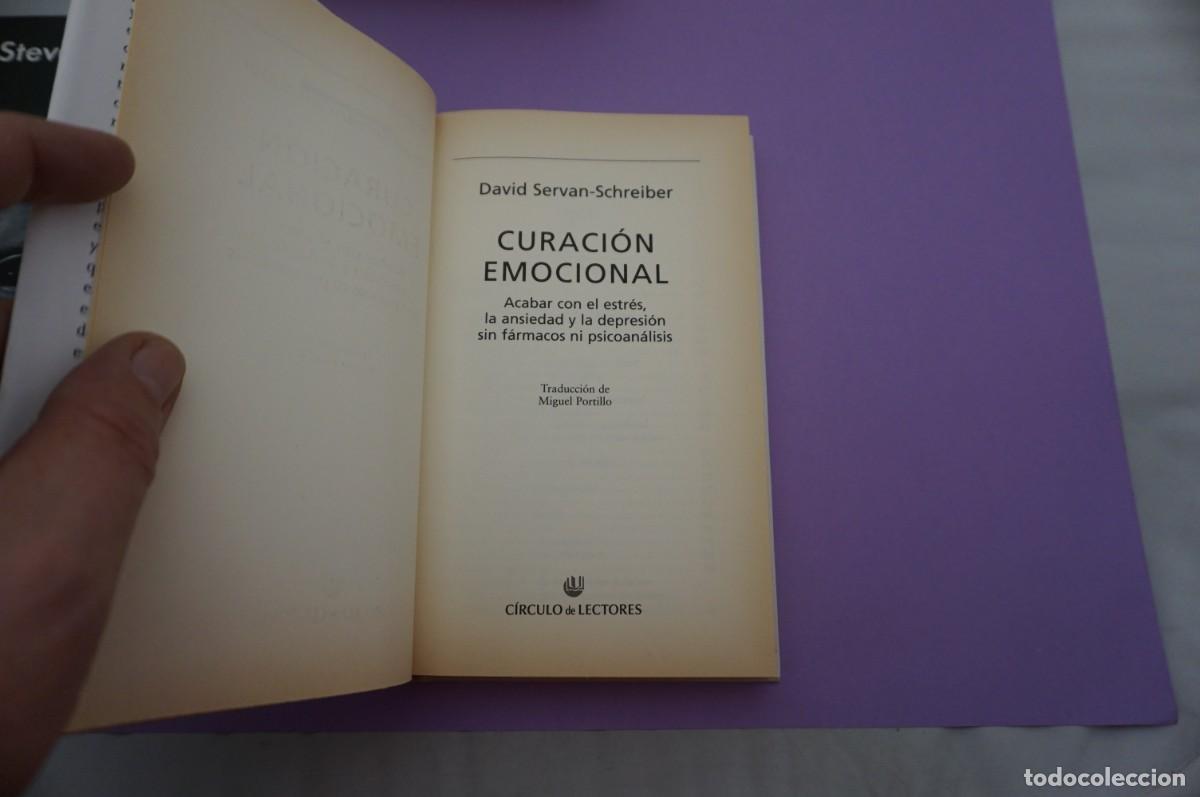 Libros: 15A/ CURACION EMOCIONAL - DAVID SERVAN SCHREIBER / CIRCULO DE LECTORES - Foto 2