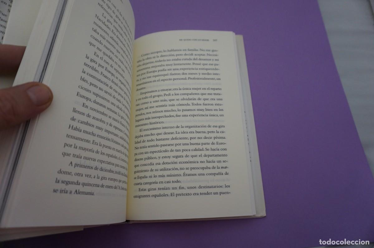 Libros: 12A/ ME QUEDO CON LO MEJOR - LOLA HERRERA / LA ESFERA DE LOS LIBROS - Foto 3