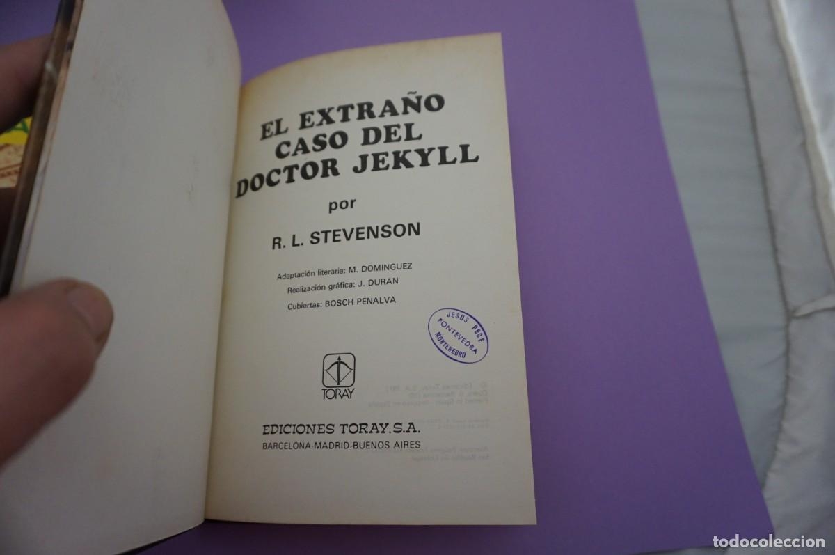 Libros: 7B/ EL EXTRA&Ntilde;O CASO DEL DOCTOR JEKYLL - R.L. STEVENSON / EDICIONES TORAY - Foto 2