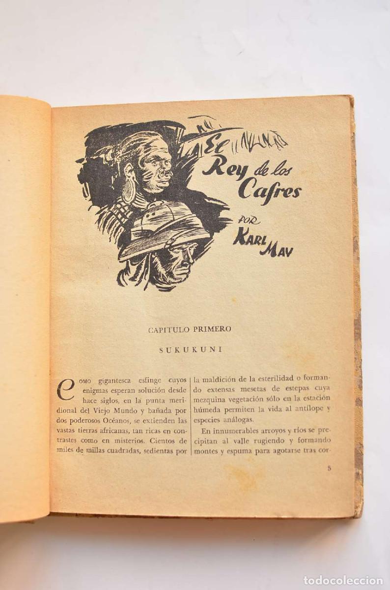 Libros: El rey de los Cafres - MAY, Karl - Foto 3