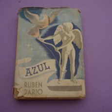 Libros: AZUL - RUBEN DARIO / AFRODISIO AGUADO EDITOR 1943. Lote 366201586