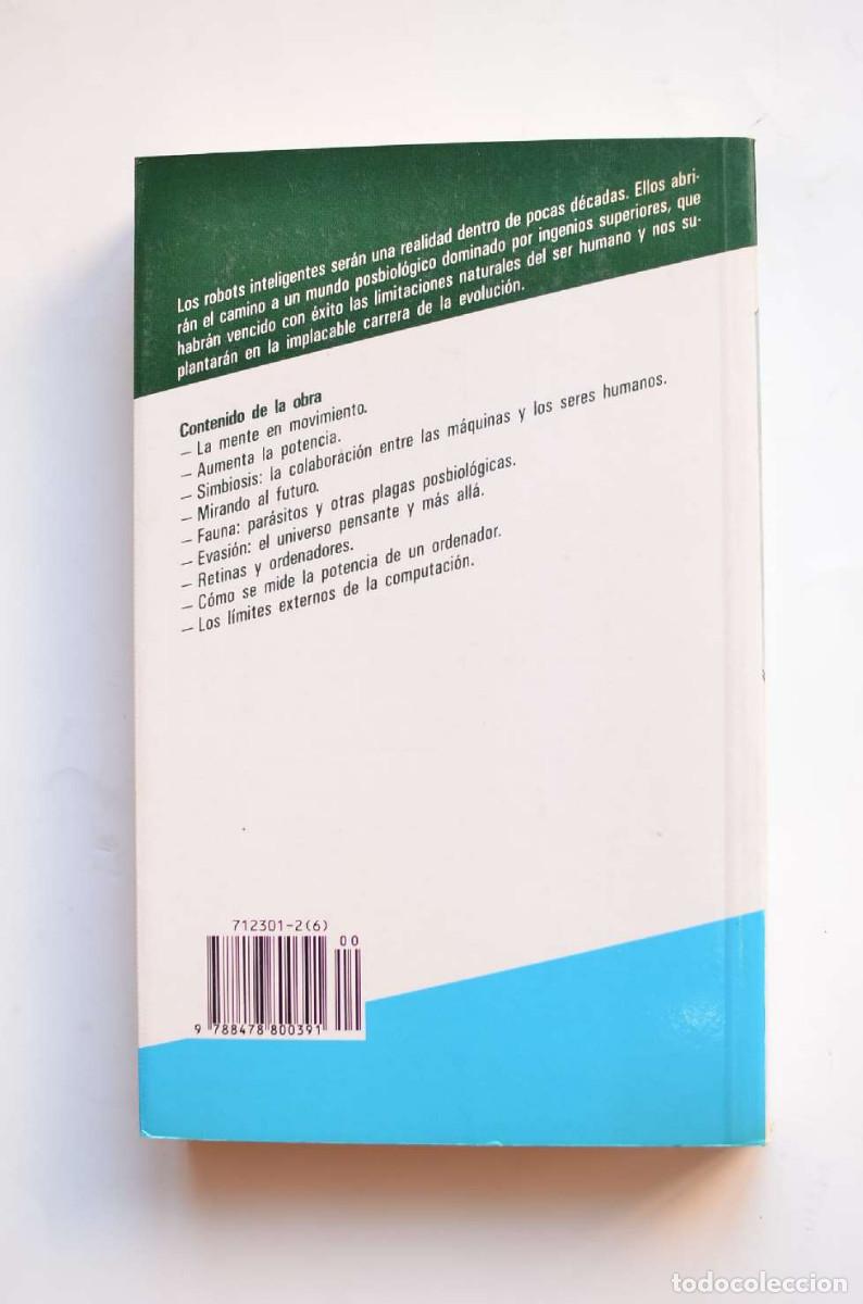 Libros: El hombre mec&aacute;nico - MORAVEC, Hans - Foto 3