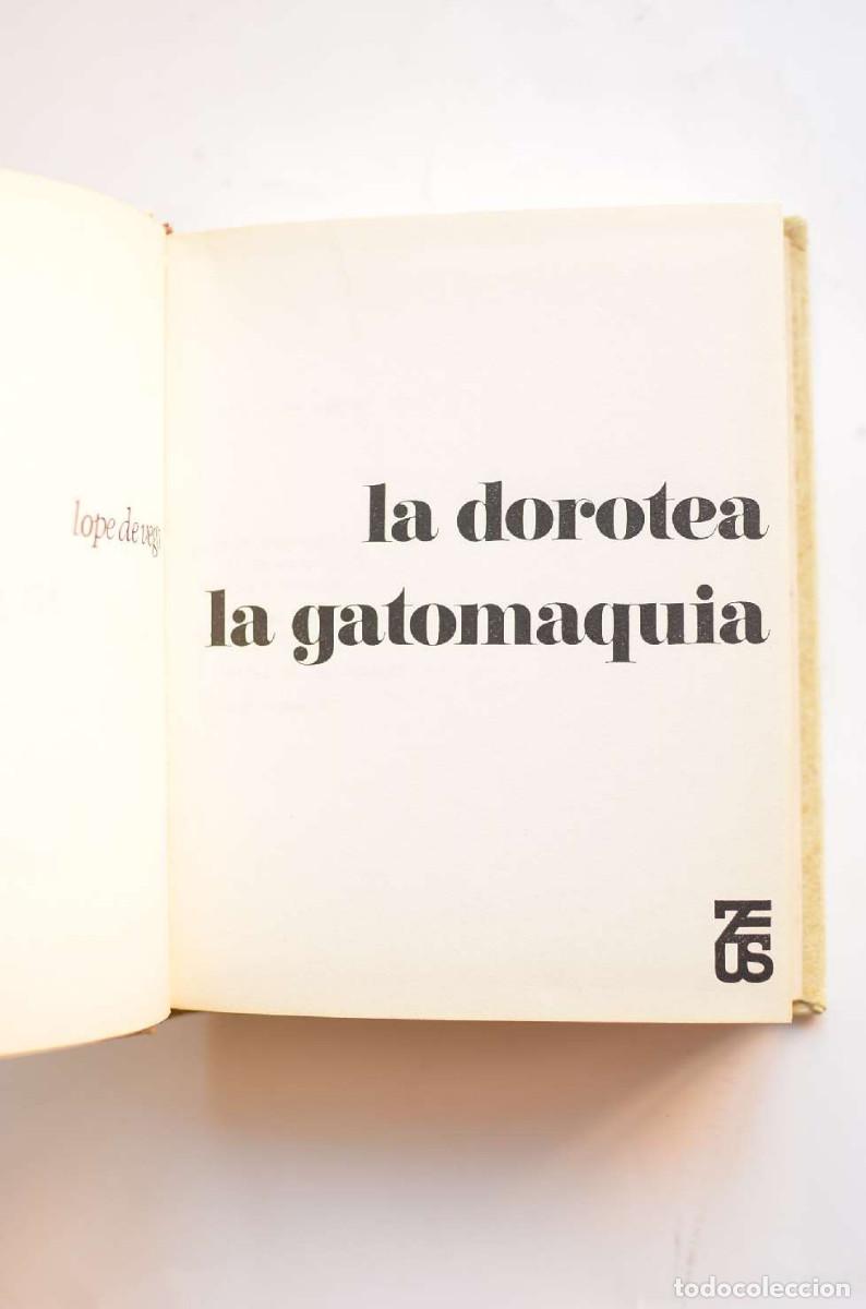 Libros: La Dorotea . La gatomaquia - VEGA, Lope de - Foto 3