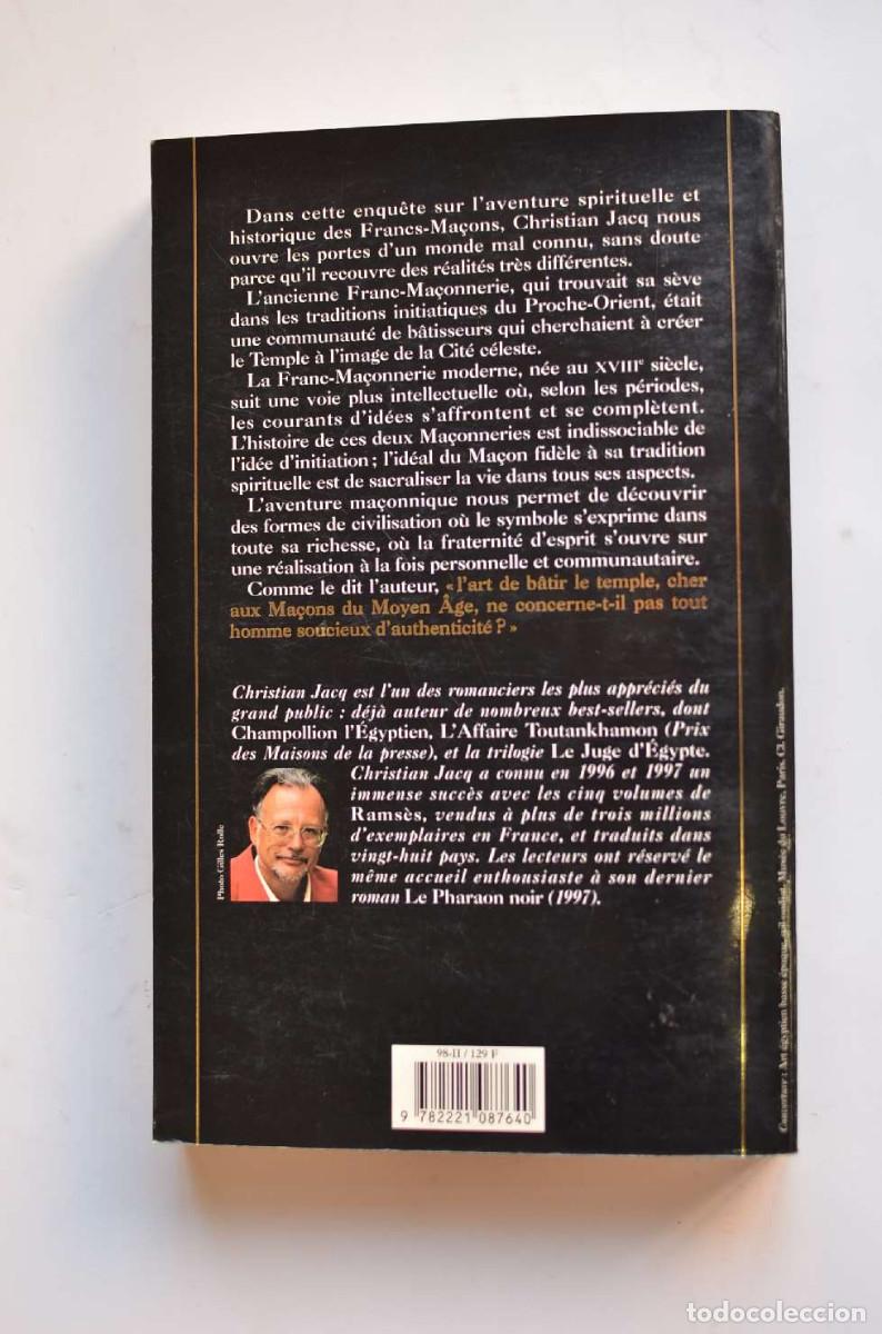 Libros: La franc-ma&ccedil;onnerie. Histoire et initiation - JACQ, Christian - Foto 8