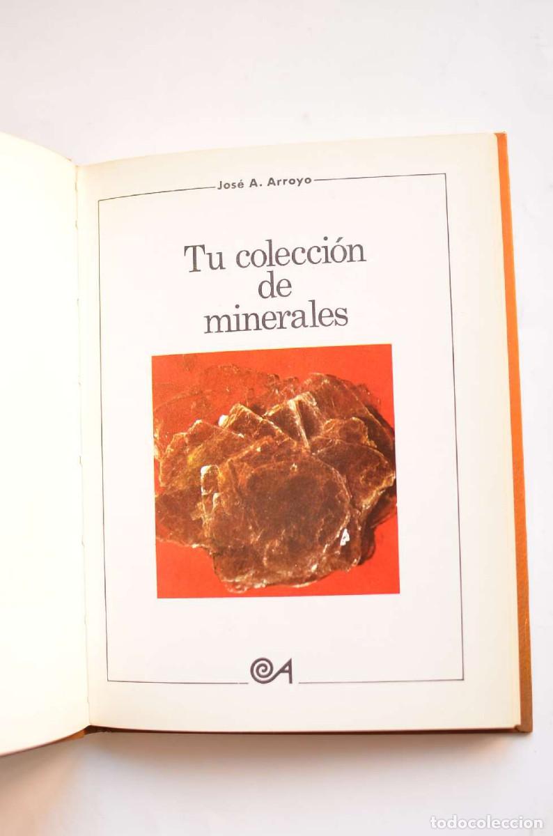 Libros: Tu colecci&oacute;n de minerales - ARROYO, Jos&eacute; A. - Foto 2