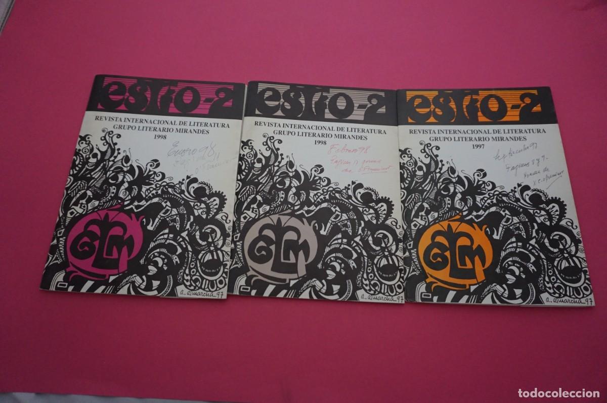 books: AMF-13D/ REVISTA INTERNACIONAL DE LITERATURA - GRUPO LITERARIO MIRANDES 1997-1998