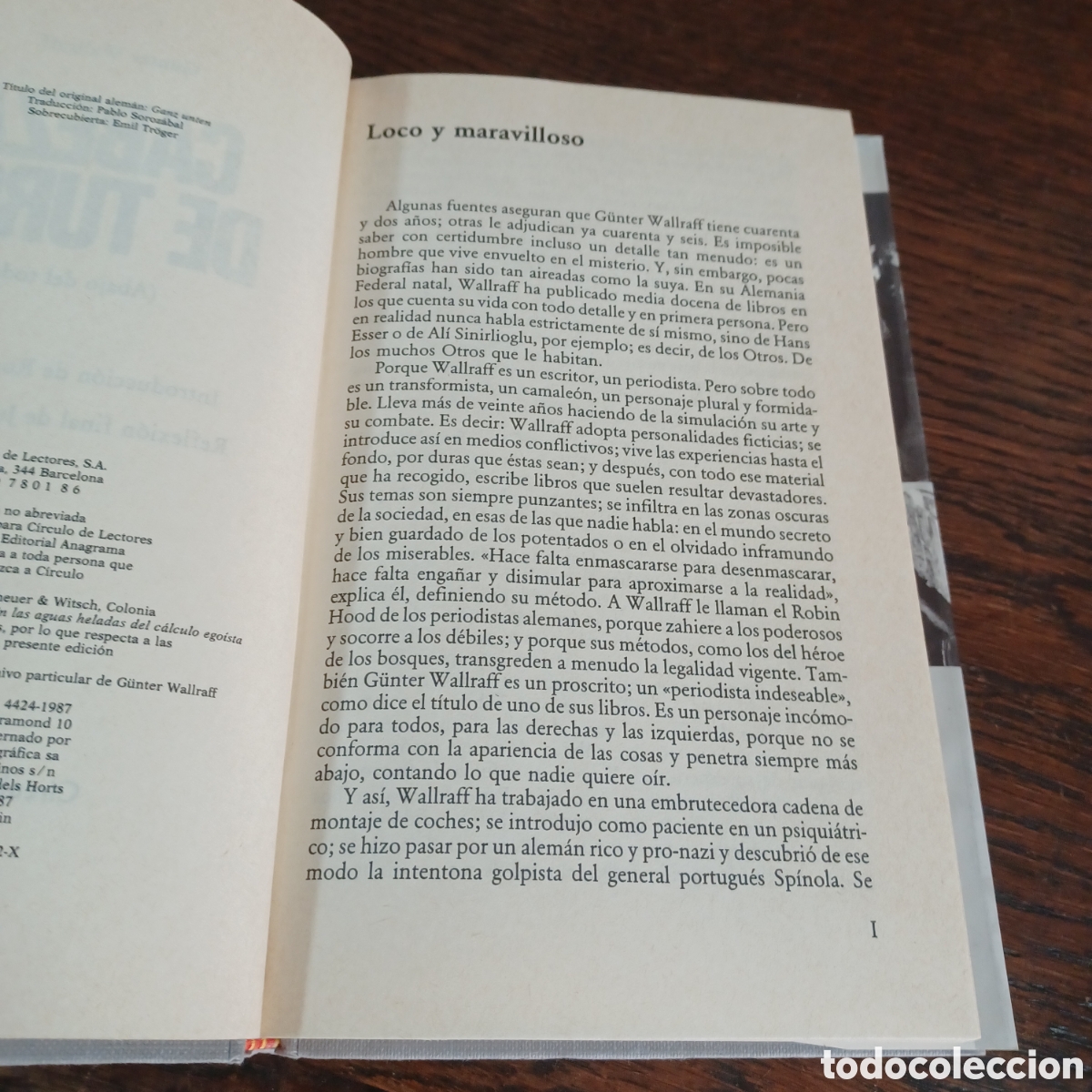 Libros: CABEZA DE TURCO - GUNTER WALLRAFF - Foto 5
