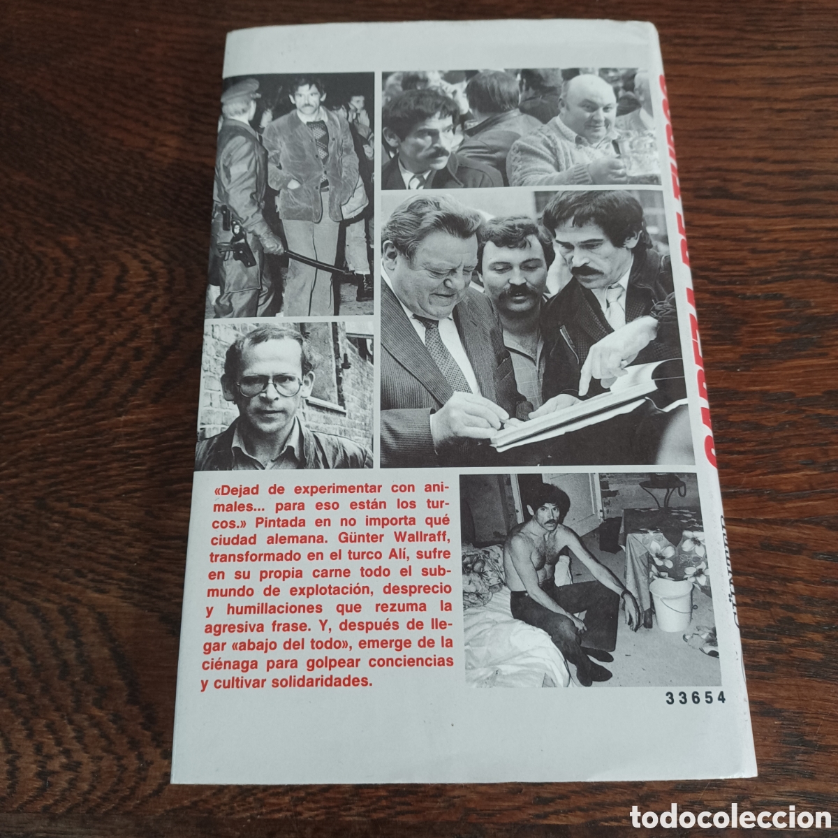 Libros: CABEZA DE TURCO - GUNTER WALLRAFF - Foto 8