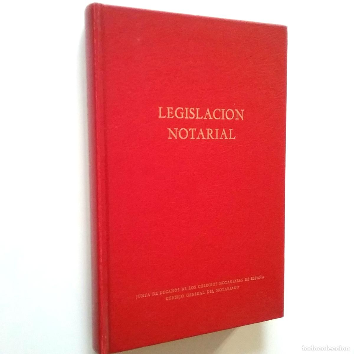 Libros: VV. AA. - Legislaci&oacute;n notarial. 1985 - Foto 1