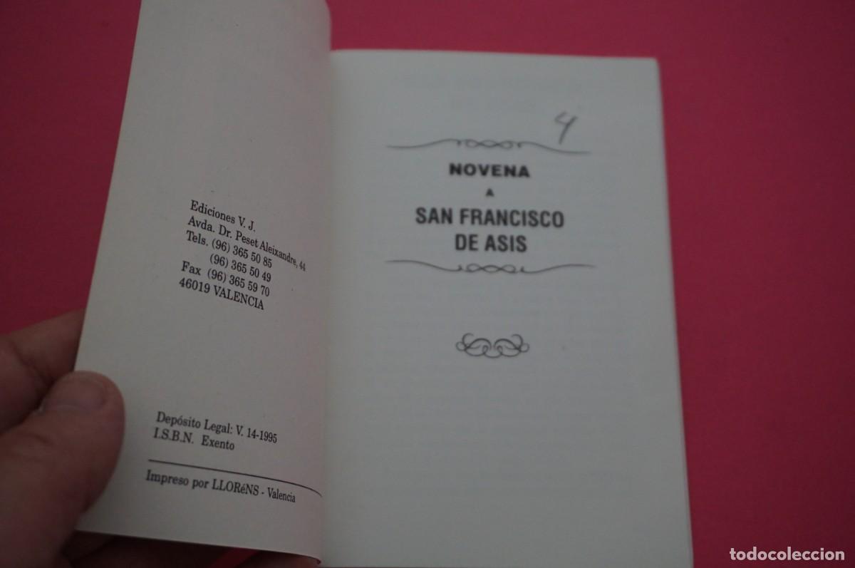 Libros: AMF-17A/ NOVENA A SAN FRANCISCO DE ASIS - Foto 2