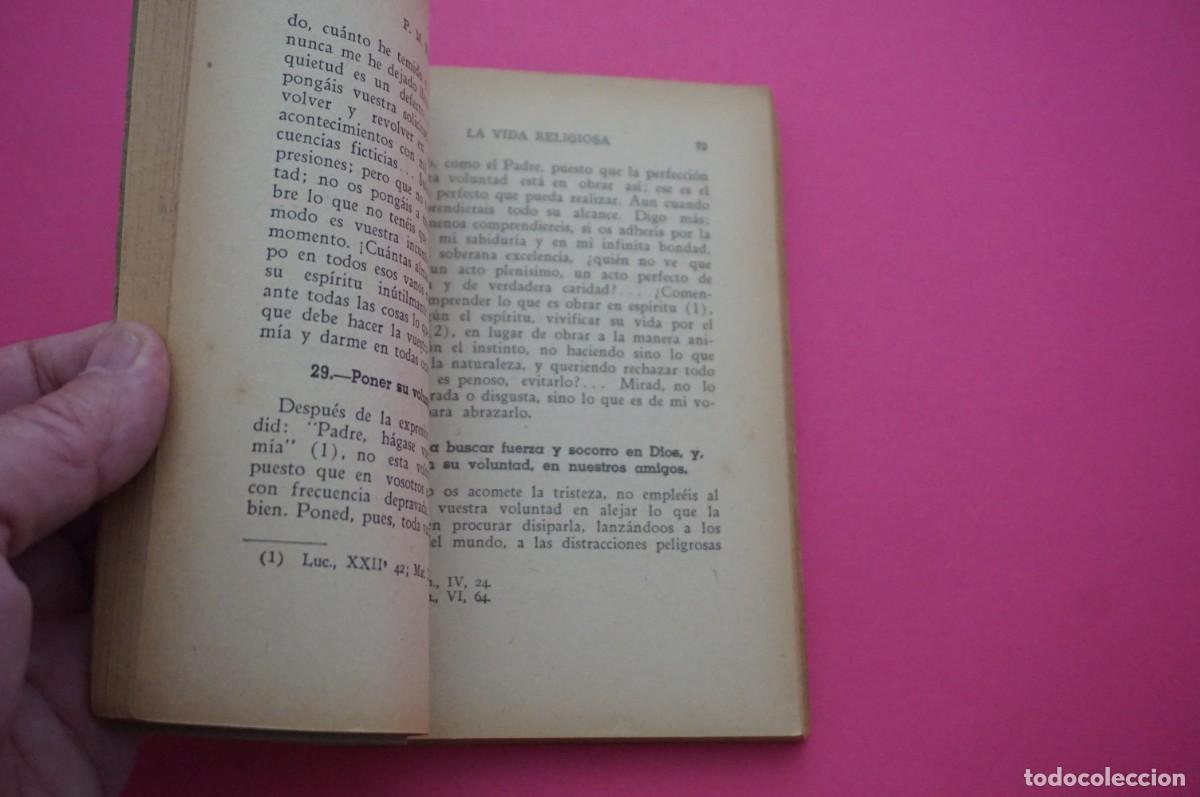 Libros: AMF-17A/ LA VIDA RELIGIOSA - P. M. SULAMITIS / EDITORIAL DIFUSION - Foto 5