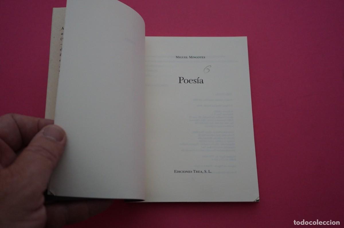 Libros: AMF-18B/ POESIA - MIGUEL MINGOTES / EDICIONES TREA - Foto 2