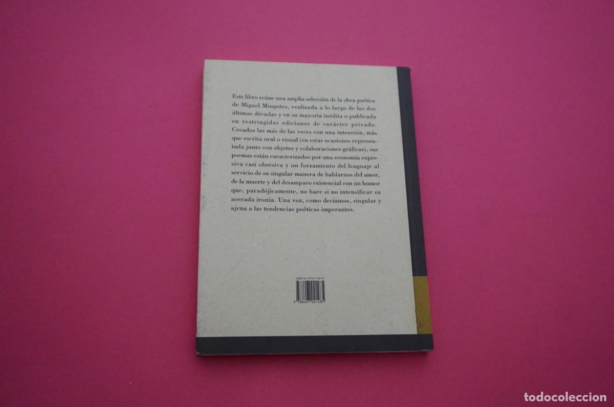Libros: AMF-18B/ POESIA - MIGUEL MINGOTES / EDICIONES TREA - Foto 5