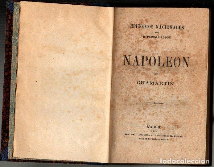 Libros: NAPOLEON EN CHAMARTIN. - PEREZ GALDOS, B. - Foto 1
