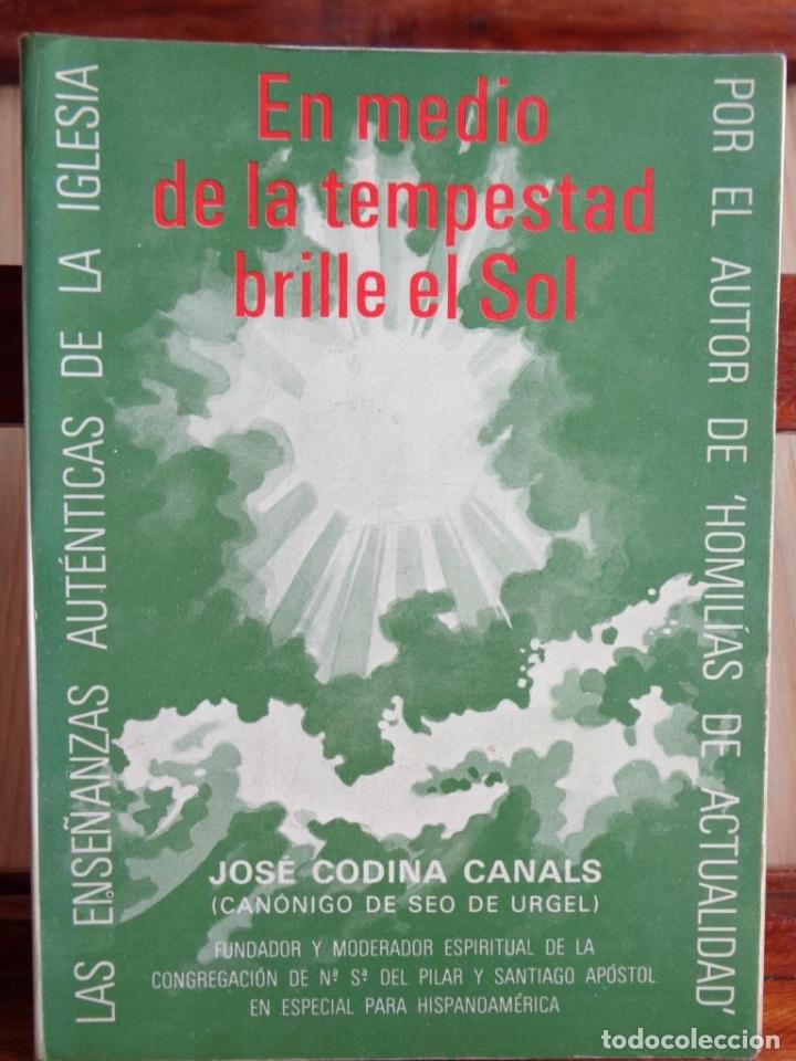 Libros: EN MEDIO DE LA TEMPESTAD BRILLE EL SOL - JOS&Eacute; CODINA CANALS - Foto 1