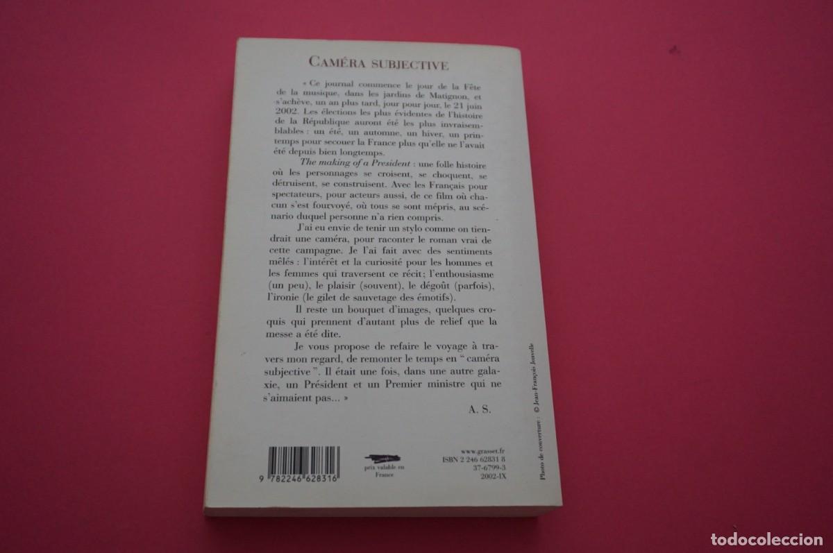 Libros: AMF-18F/ CAMERA SUBJETIVE - ANNE SINCLAIR / BERNARD GRASSET EDITOR - Foto 5