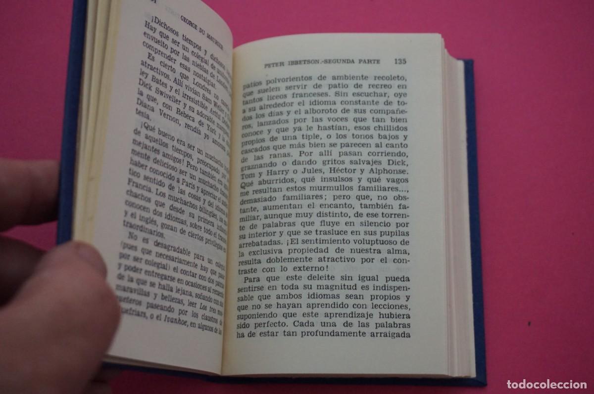 Libros: AMF-17B/ PETER IBBETSON - GEORGE DU MAURIER / CRISOL N&ordm; 267 - Foto 4