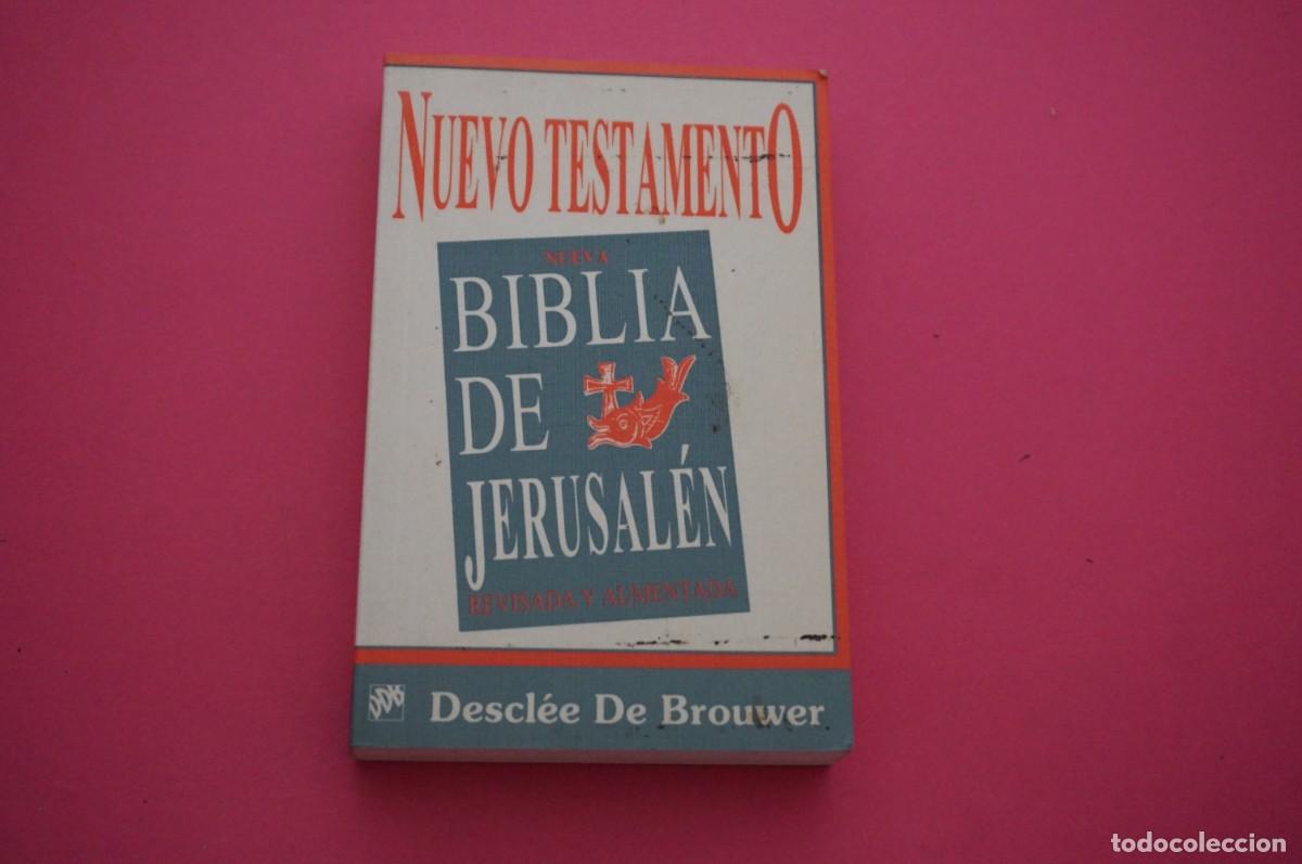 Libros: AMF-17B/ NUEVO TESTAMENTO - BIBLIA DE JERUSALEN / DESCLEE DE BROUWER - Foto 1