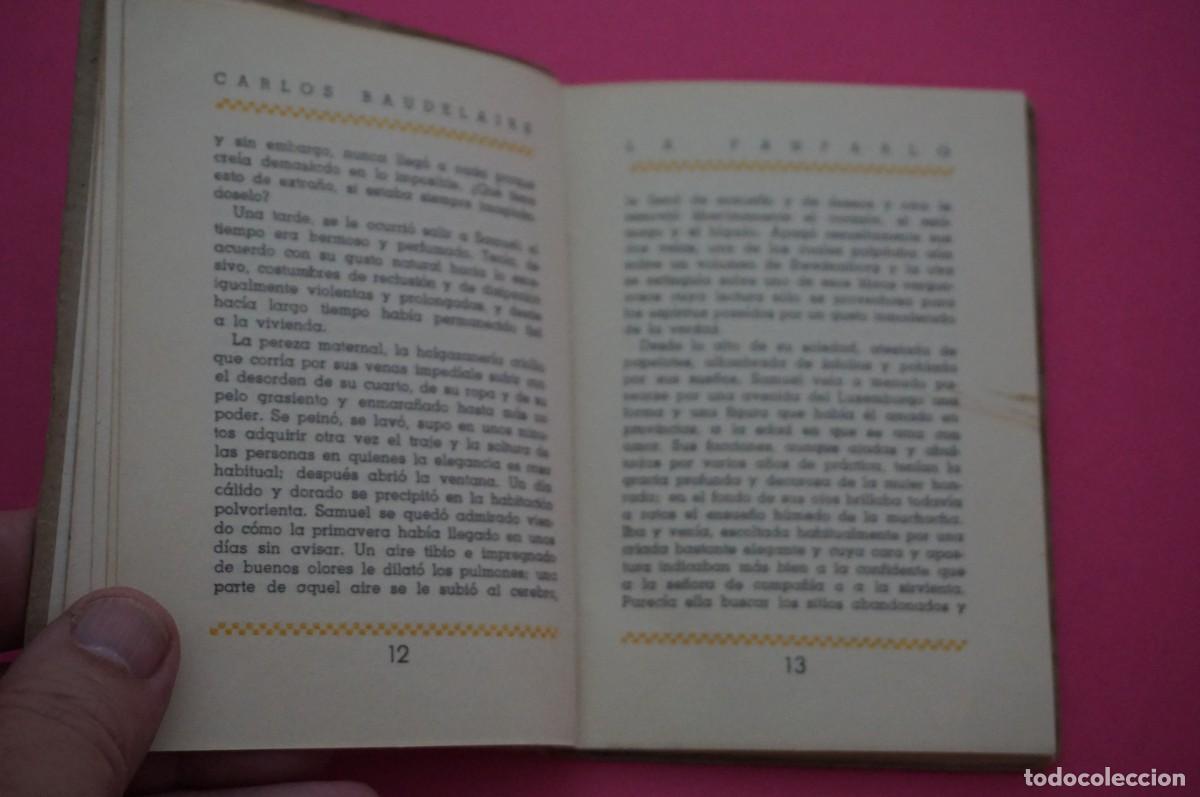 Libros: AMF-17C/ LA FANFARLO - CARLOS BAUDELAIRE / POLEN - Foto 3