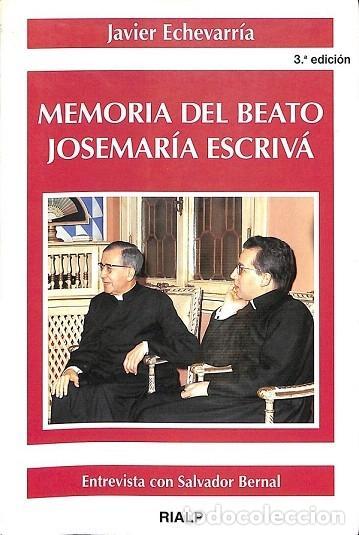 Libros: MEMORIA DEL BEATO JOSEMAR&Iacute;A ESCRIV&Aacute; - ECHEVARR&Iacute;A RODR&Iacute;GUEZ, JAVIER - Foto 1