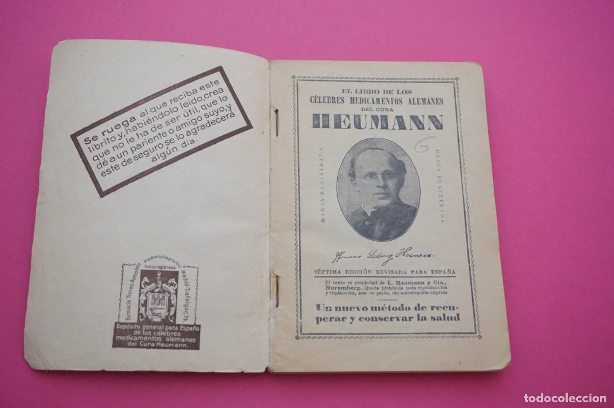 Libros: AMF-17C/ HEUMANN: LOS CELEBRES MEDICAMENTOS DEL CURA - Foto 2