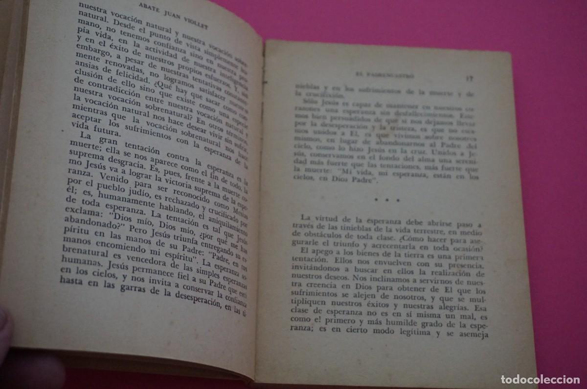 Libros: AMF-17C/ EL PADRENUESTRO - ABATE JUAN VIOLLET / EDITORIAL DIFUSION - Foto 4