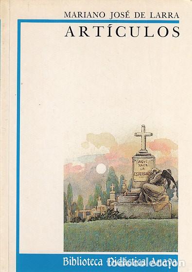 Libros: ARTICULOS - DE LARRA, MARIANO JOS&Eacute; - Foto 1