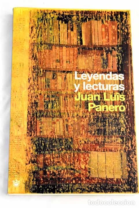 Libros: Leyendas y lecturas.- Panero, Juan Luis - Foto 1