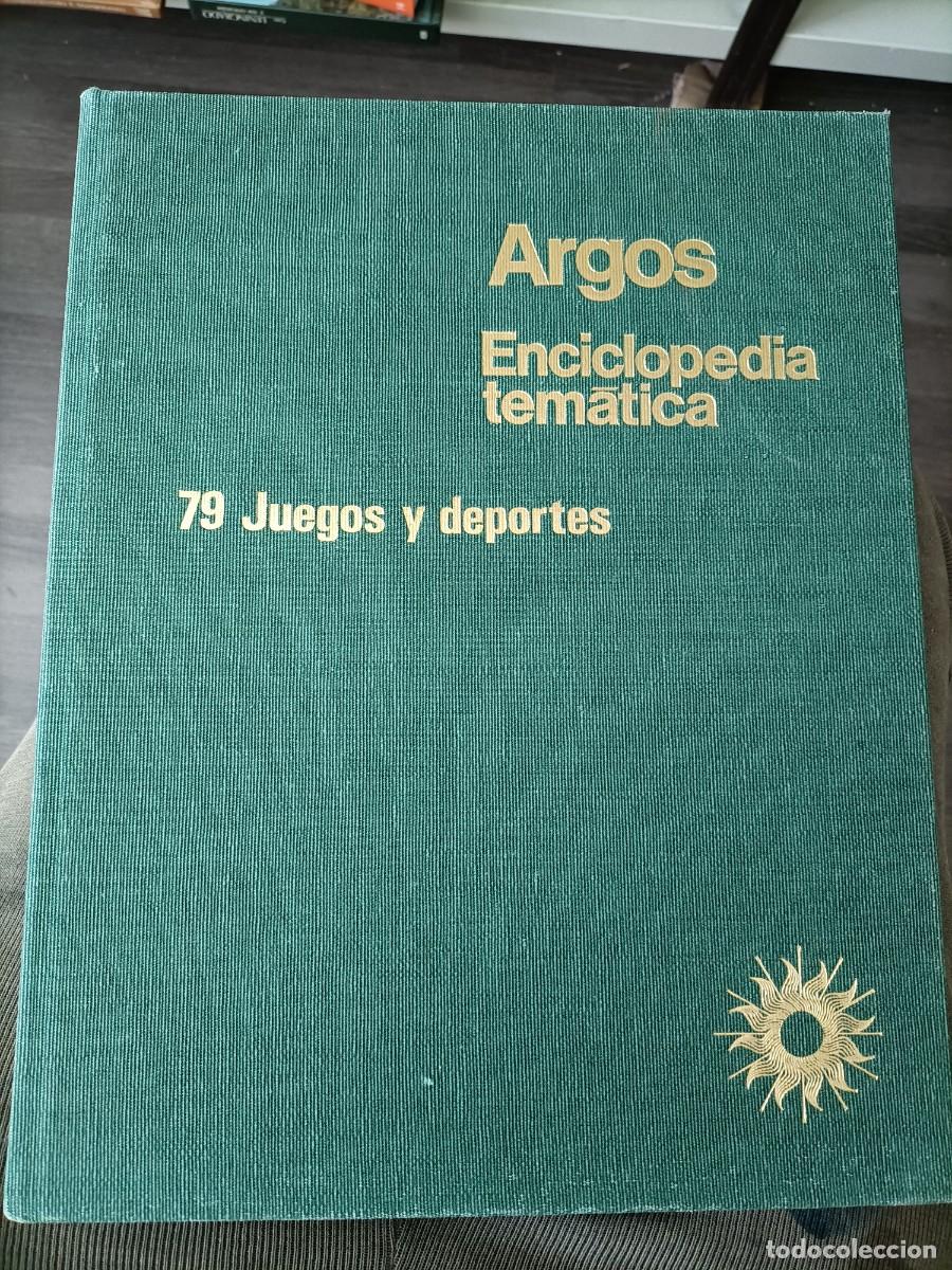 Libros: Juegos y deportes. Argos Enciclopedia Tem&aacute;tica - Foto 1