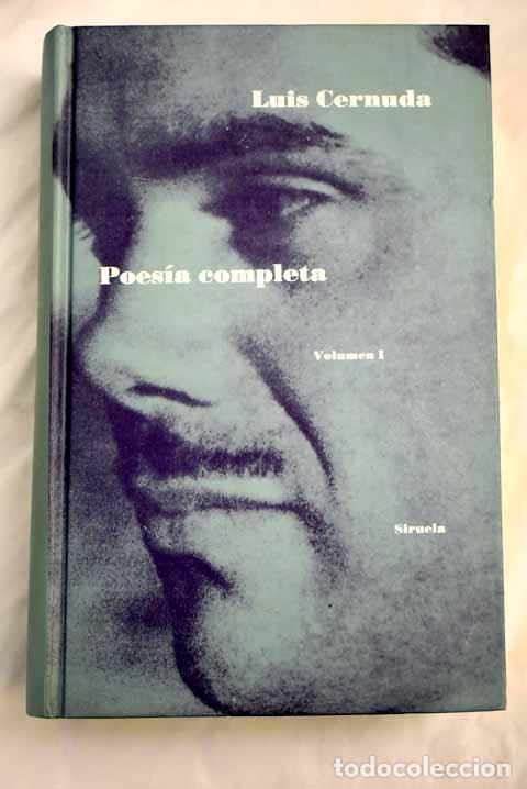 Libros: Poes&iacute;a completa, tomo 1.- Cernuda, Luis - Foto 1