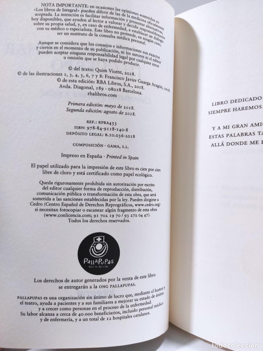 Libros: APRENDE A ESCUCHAR TU CUERPO - QUIM VICENT - Foto 8