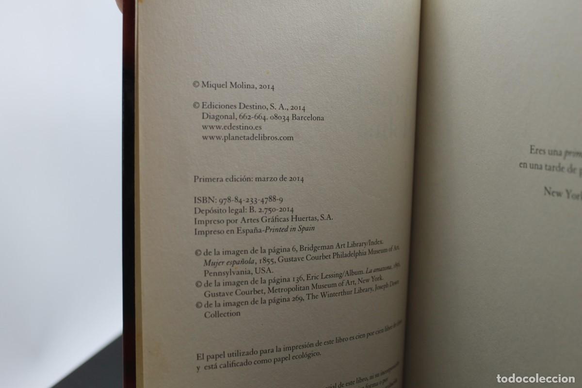 Libros: UNA FLOR DEL MAL MIQUEL MOLINA PRIMERA EDICI&Oacute;N MARZO 2014 - Foto 2