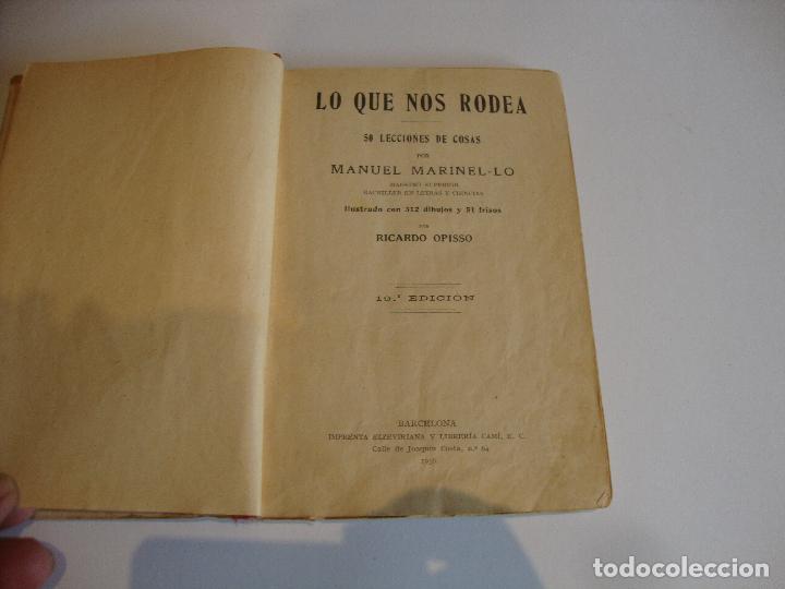 Libros: LO QUE NOS RODEA - Foto 2