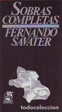 Libros: SOBRAS COMPLETAS - Fernando Savater - Foto 1